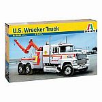 U.S. Wrecker Truck 1:24 Model Kit