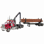 Metal Earth Iconx - Western Star 4900SB Log Truck & Trailer