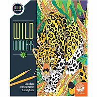 Color By Numbers Wild Wonders: Book 1