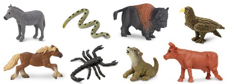 Backyard Fun Pack Safari Ltd #100223 Good Luck Minis Frog Rabbit Bee Dear for sale online 
