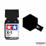 Black- X-1 - Tamiya Color Enamel Paint