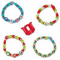 Rainbow Loom Candy Cane Surprise Bracelet Kit 