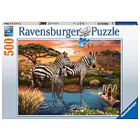 Zebras at Waterhole - Ravensburger