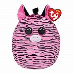 Zoey - Pink and Black Striped Zebra Medium  