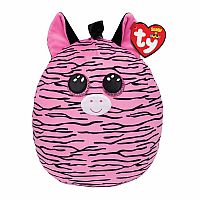 Zoey - Pink and Black Striped Zebra Medium  