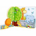 Zoo Friends Wooden Book