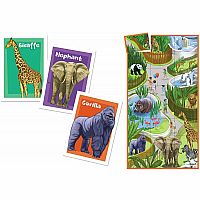 Zoo Animal Match Up Game and Puzzle 