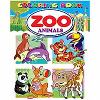 Zoo Animals Colouring Book   