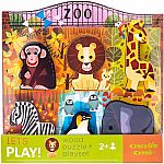 Let's Play - At The Zoo Wood Puzzle  